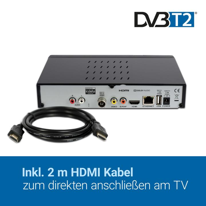 Productafbeelding SET DVB-T2 Thuisbundel met passieve antenne