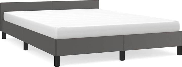 Actual product image vidaXL Bettgestell mit Kopfteil (160 x 200 cm)