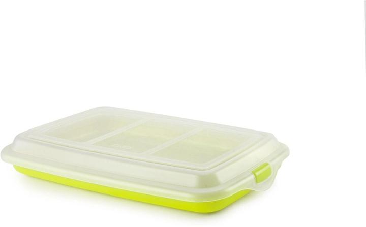 Ibili Behälter für Wurstwaren/ Aufschnitt grün Ideal für das aufgeschnittene Aufschnitt und Wurst