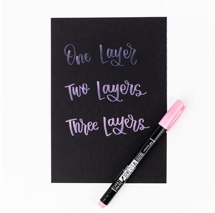 Produktbild Tombow Brush Pen (Mehrfarbig, 6 x)