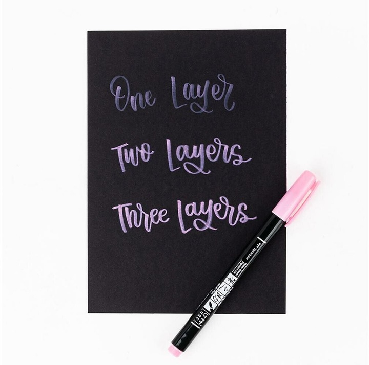 Produktbild Tombow Brush Pen (Mehrfarbig, 6 x)