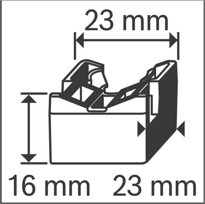 Produktbild Bosch Professional Befestigungsverbinder (Kunststoffkabelbinder, 7.60 mm, 100 Stk.)