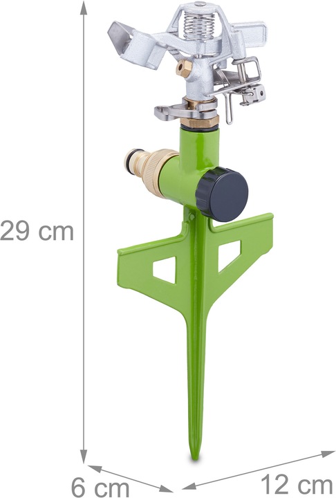 Image du produit Relaxdays Arroseurs à pulsations (Arroseurs à impulsion, circulaires et sectoriels)