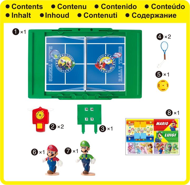 Produktbild Epoch Super Mario Rally Tennis (Multilingual)