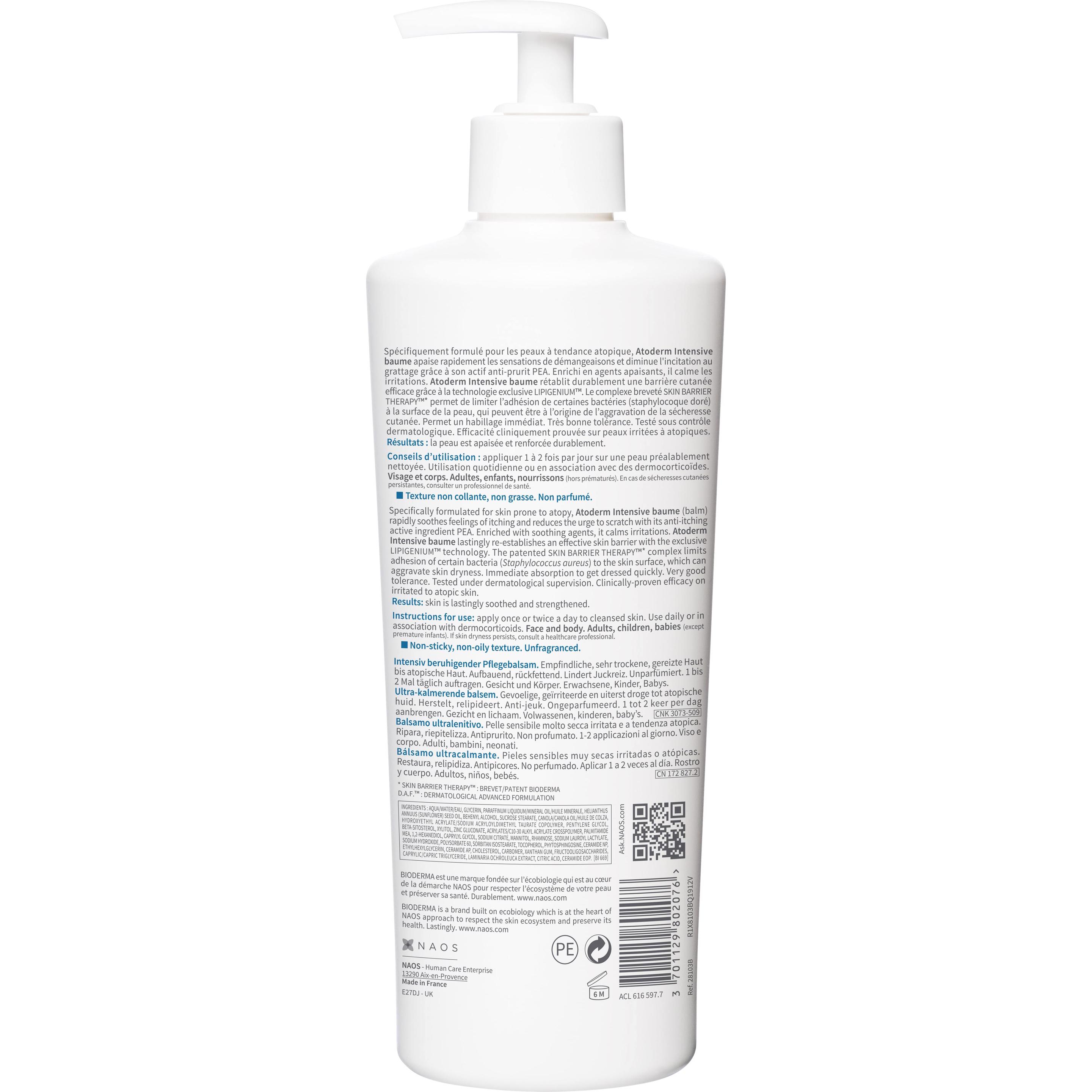 Thumbnail - Bioderma, Bodylotion, Atoderm Intensive Baume (Körpercreme, 500 ml)