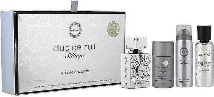 Productafbeelding Armaf Club De Nuit Sillage - EDP 30 ml + bodyspray 50 ml + haarlak 55 ml + vaste deodorant 75 (Parfum set)