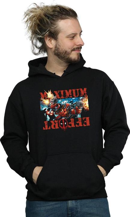 Produktbild Deadpool Maximum Effort Kapuzenpullover (M)