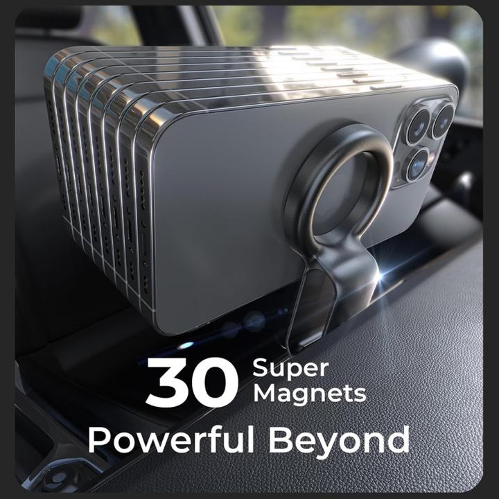 Actual product image Lisen Magnetic Car Holder Universal, Black