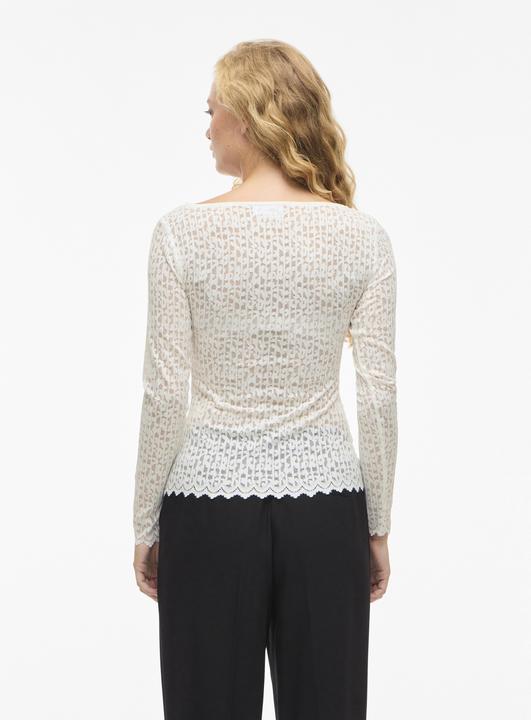 Immagine prodotto Vila VIROMINA U-Boot-Ausschnitt Oberteil mit langen Ärmeln (M)