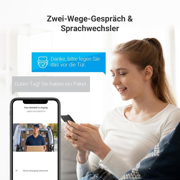 Produktbild EZVIZ Video-Türsprechanlage CP5 (App, Kabelgebunden, WLAN)