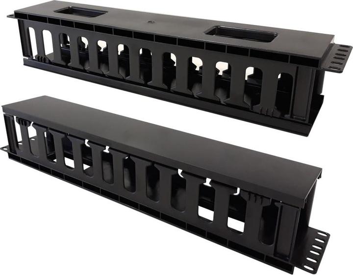 Produktbild Techly I-CASE CABLE-FR2 Rack Zubehör Kabelmanagementtafel