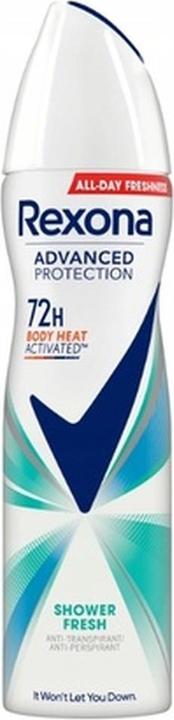 Rexona Advanced Protection Shower Fresh Antiperspirant 150 Ml