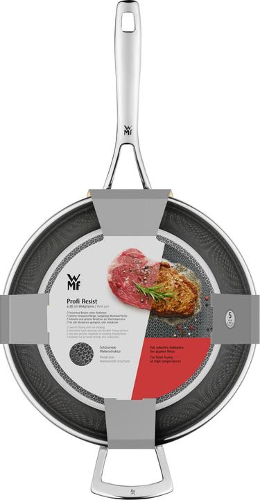 Produktbild WMF Wok-Profi Resist (28 cm, Wok Pfanne, Edelstahl)