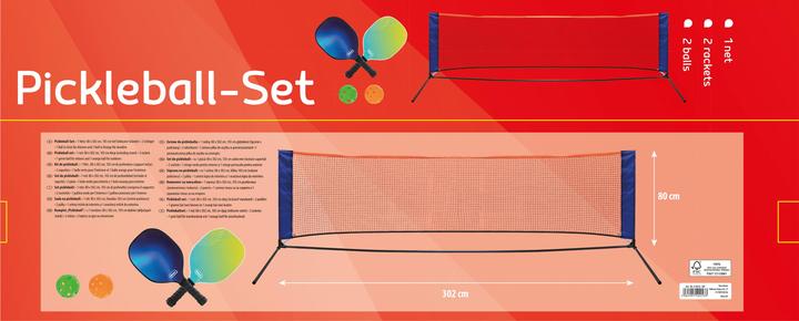 Immagine prodotto Idena Set pickleball rete 2x racchette/palle 5 pezzi