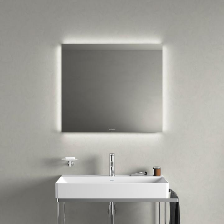 Image du produit Duravit Miroir avec version better 800x700x35mm 46 W (80 x 70 cm)
