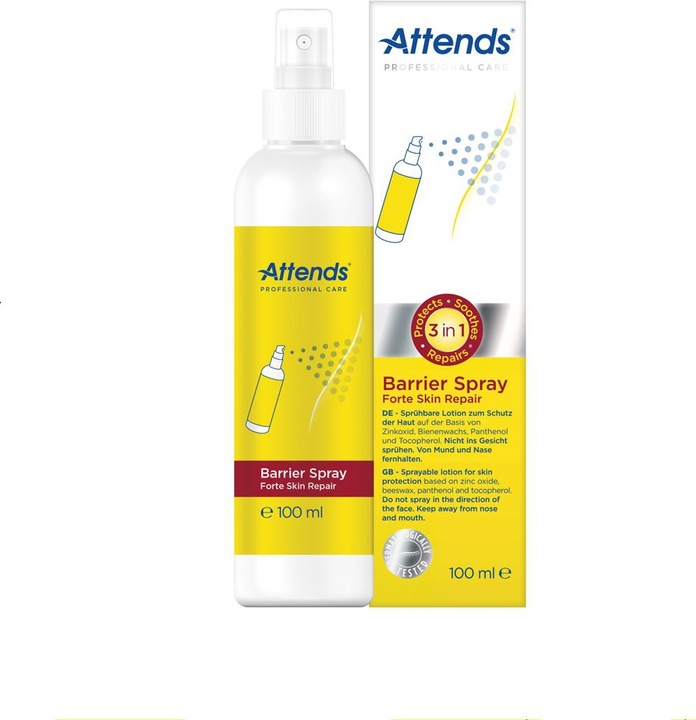 Actual product image Attends Barrier Spray (100 ml, Intimate spray)