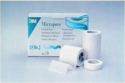 Produktbild 3M Heftpflaster mit Dispenser 12.5mmx5m weiss (1 x)