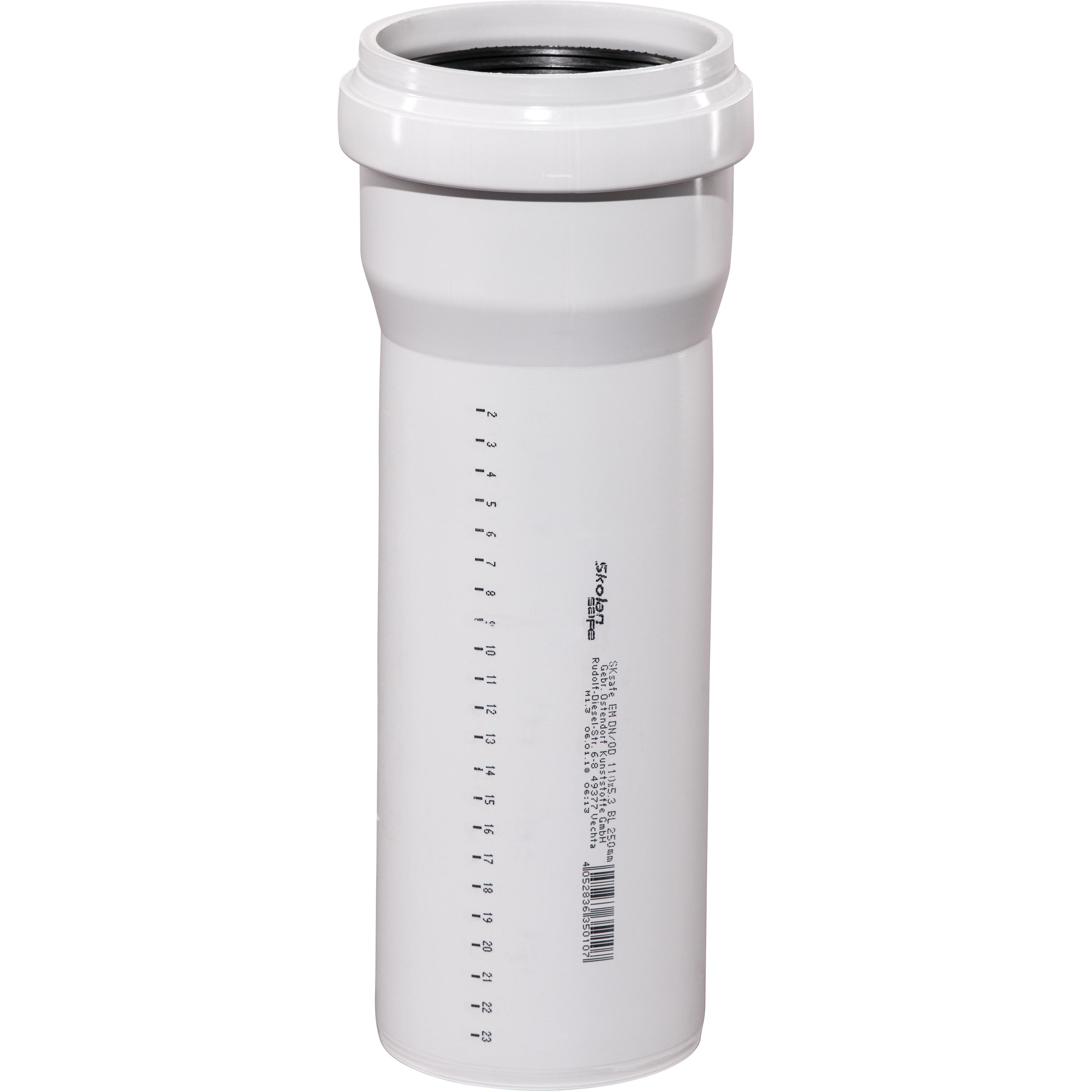 Csdk SL, Rohrverbindungstechnik, Skolan Schallschutzrohr 110-250mm mit Muffe (Rohrverschraubung)