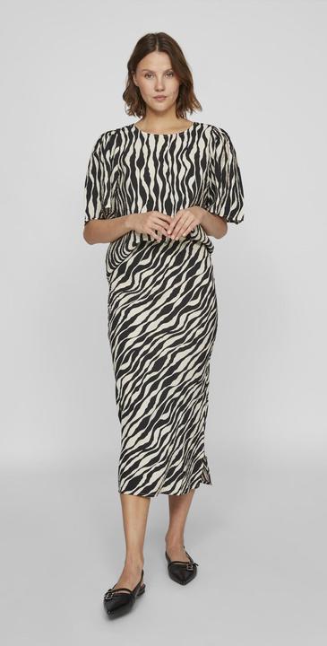 Actual product image Vila Patterned top with short sleeves (34)