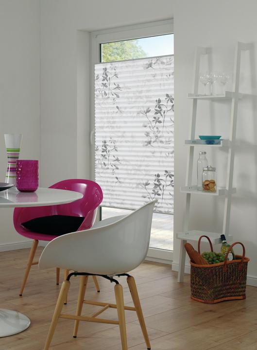 Produktbild Gardinia Plissee Bella mit Blättern (90 x 130 cm)