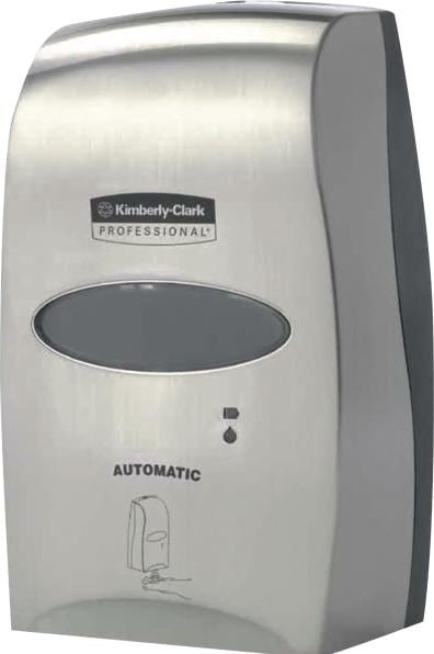 Produktbild Kimberly-Clark Clark Seifenspender 11329 silber Kunststoff mit Sensor 1,2 l