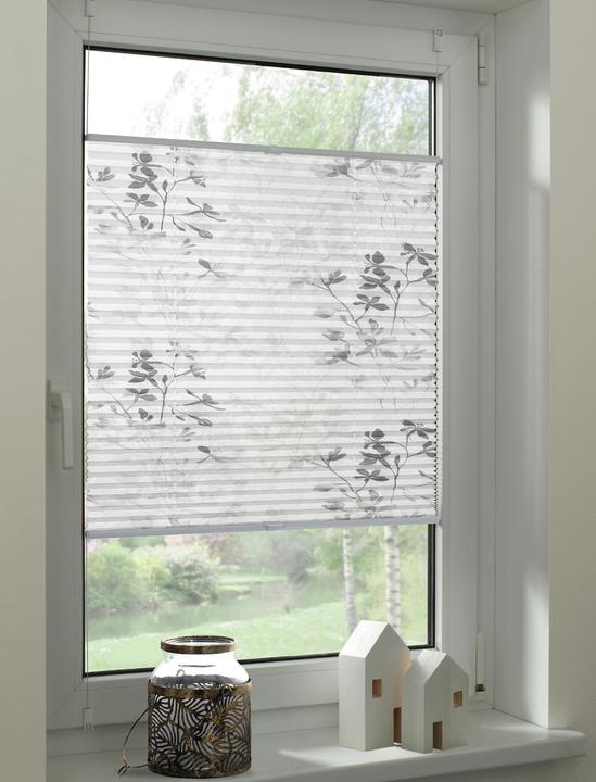 Image du produit Gardinia Plissé Bella avec feuilles (80 x 210 cm)