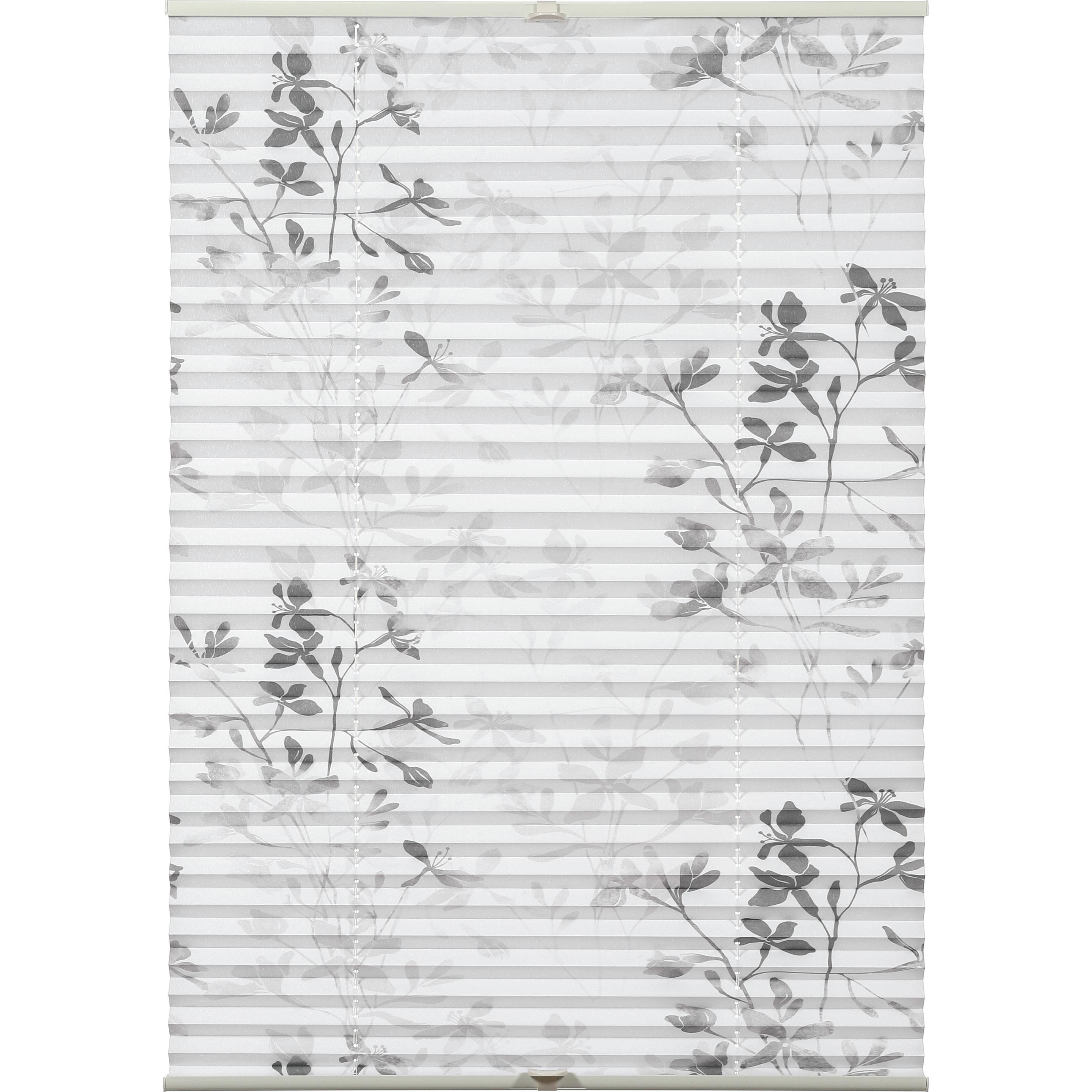 Gardinia, Rollo, Plissee Bella mit Blättern (60 x 130 cm)