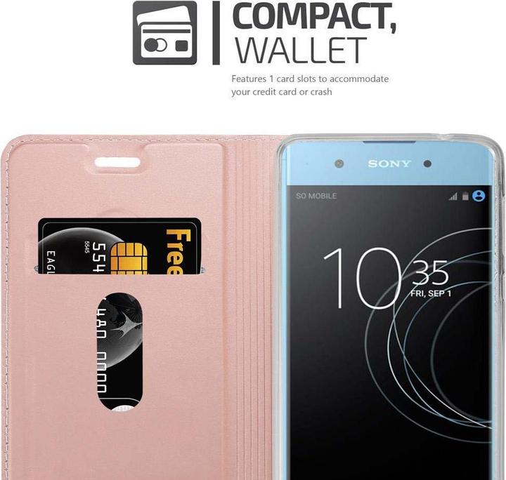 Actual product image Cadorabo Book Classy Style Cover (Xperia XA1 Plus)