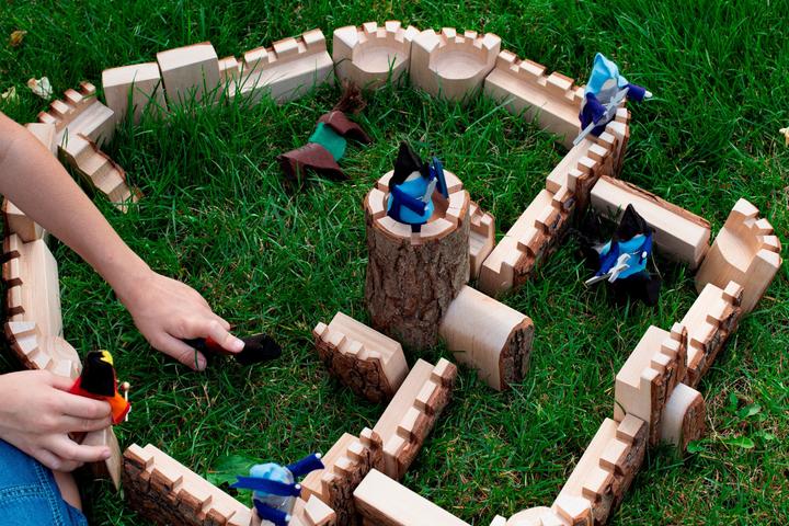 Produktbild Magic Wood Burg Camelot, 35-teilig