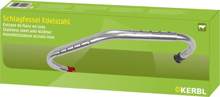 Actual product image Kerbl Stainless steel fist cuffs, new, in single box (1 pcs.)