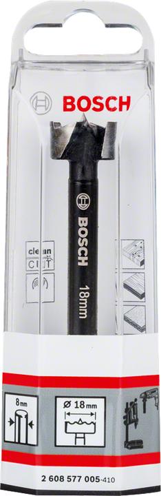 Produktbild Bosch Professional Zubehör Forstnerbohrer 18mm (8 mm)