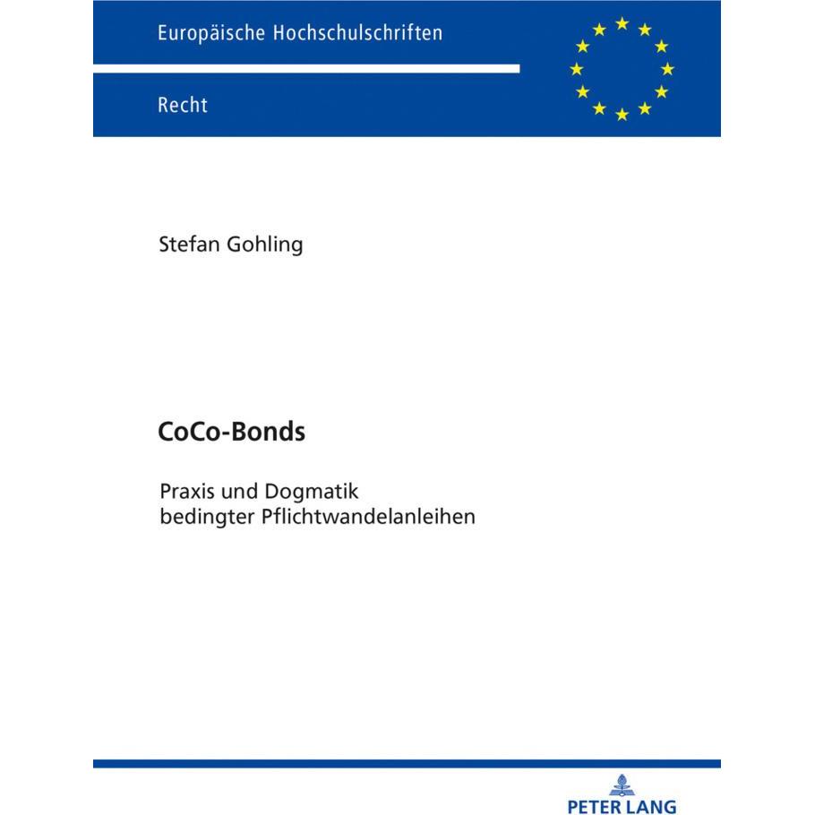 CoCo-Bonds, Fachbücher von Stefan Gohling