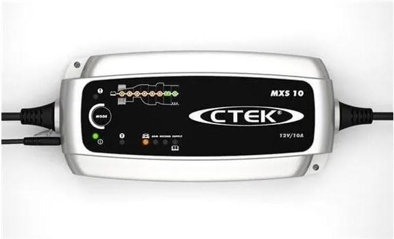 Actual product image Autosolar CTEK Battery charger MXS10 for 12V batteries (12V, 10 A)