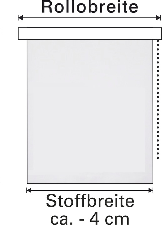 Actual product image My home EASYFIX double roller blind (80 x 150 cm)