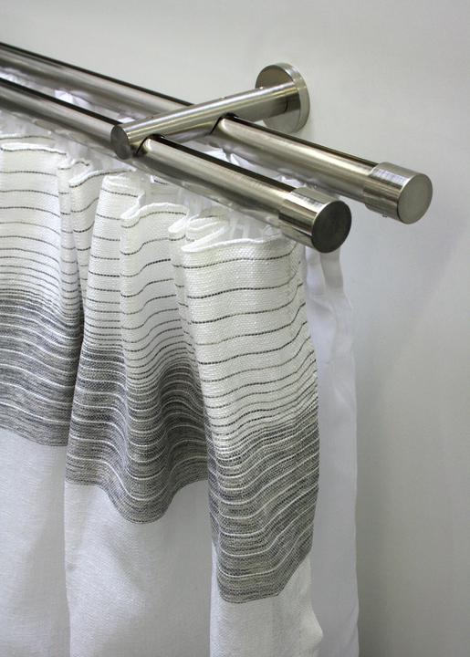 Image du produit Gardinia Kit de tringles à rideaux Isa 2 voies avec roulement intérieur II Ø 20 mm