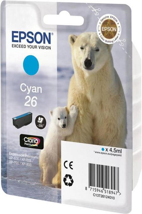 Produktbild Epson 26 Claria Premium (C)