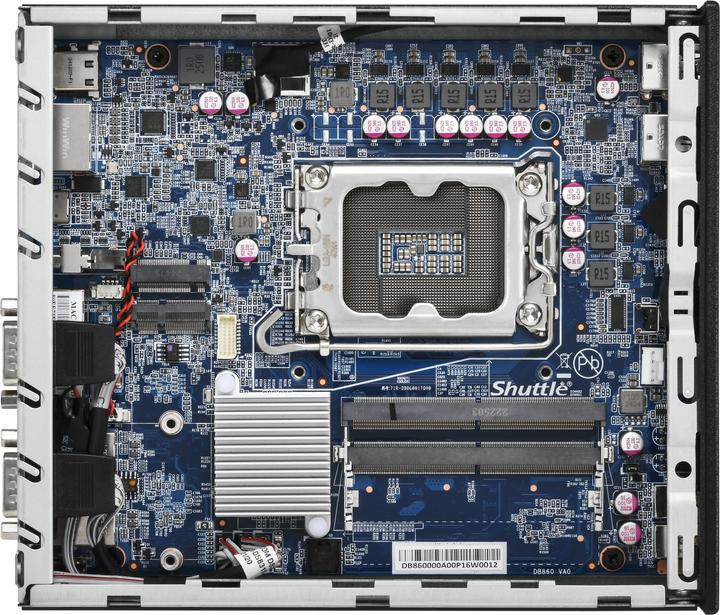 Immagine prodotto Shuttle Barebone DB860 Black Intel Core Ultra 200