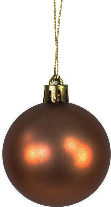 Produktbild Mojawo 60 Stück Christbaumkugeln / Weihnachtskugeln Braun Ø 4/5/6/7cm (60x)