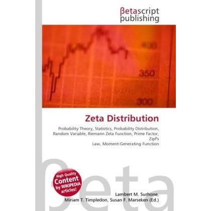 Zeta Distribution, Fachbücher von Lambert M. Surhone, Miriam T. Timpledon, Susan F. Marseken