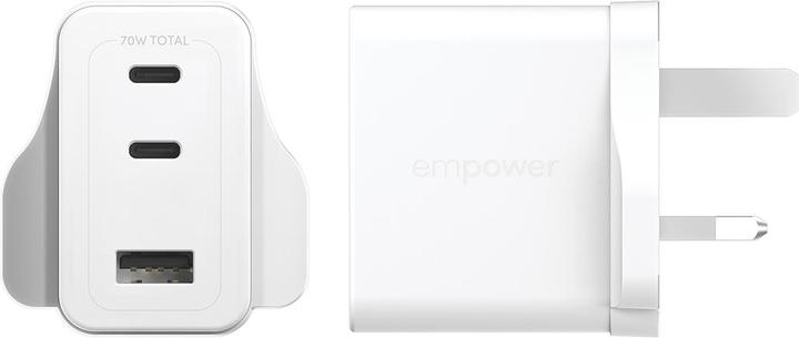 Actual product image PanzerGlass empower by?? High-Speed 70W Multiple Ch (70 W, 3 ports)