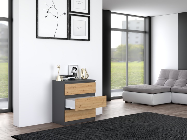 Produktbild Topeshop Kommode (70 x 40 x 77 cm)