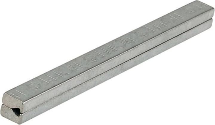 Actual product image Hoppe Square pin Profile pin Square 8 x 120 mm Iron galvanised 2-piece