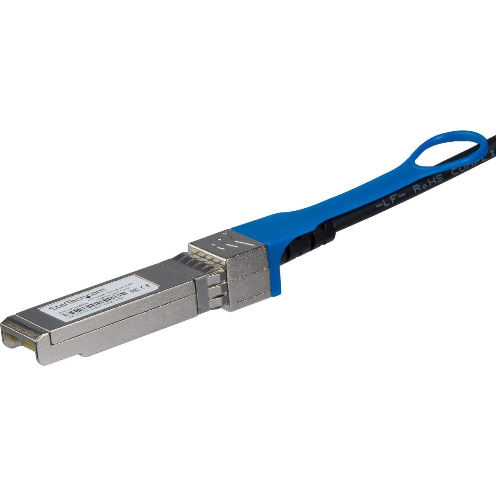 StarTech 7M 10G SFP+ ACTIVE DAC CABLE, Transceiver, Schwarz