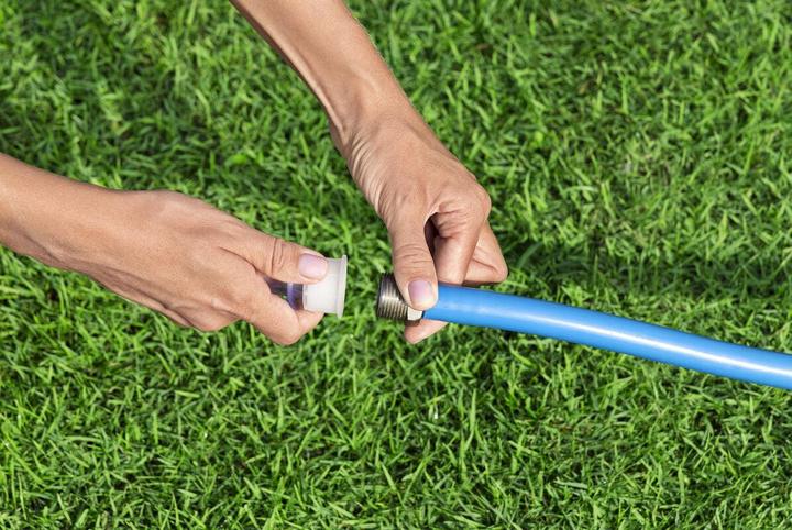 Produktbild Bestway Inflatable Water Park Pool 435x286x267cm + 5 Years Garden 53478