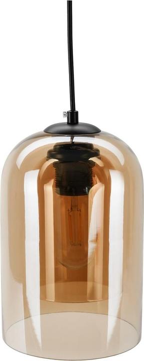 Hermex Skandinavische Glas-Hängelampe Pendelleuchte Deckenleuchte Deckenlampe (E27)