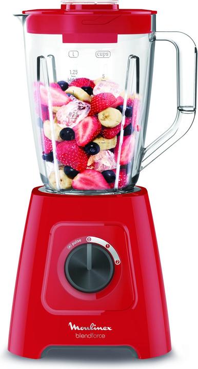 Produktbild Moulinex Blendforce 2 LM420510 - Blender - Rood (550 W)