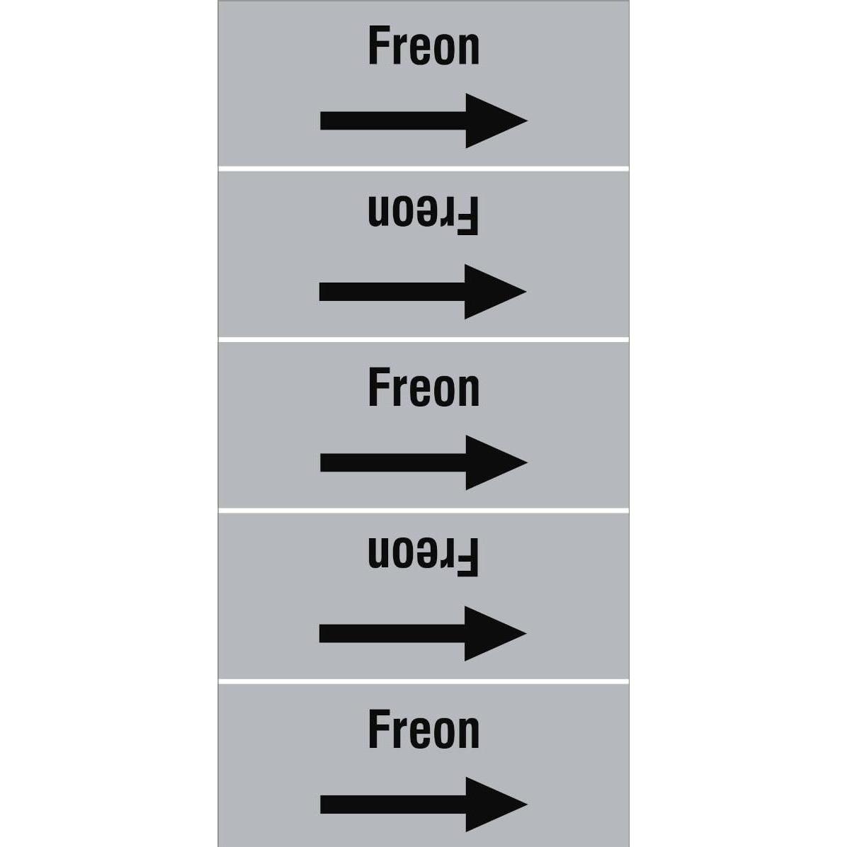 Brady, Etiketten, ISO 20560 Pipe Markers - Air