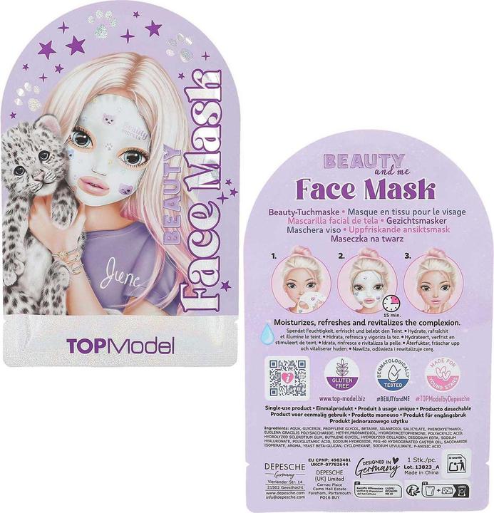 Produktbild Top Model TOPModel Gesichtsmaske Beauty and Me