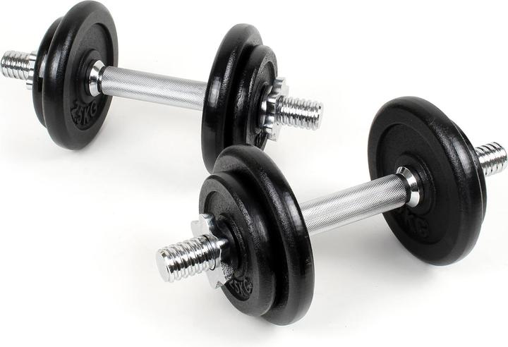 Produktbild Luxtri Kurzhantel Set 20 kg Koffer Hantel Hantelset Training Gewichte Zuhause (4 x 2.5 kg)