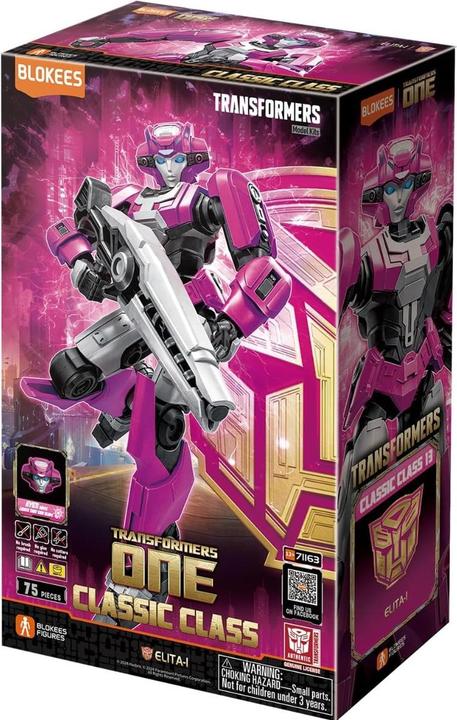 Actual product image Blokees Transformers Plastic Model Classic Class 13 Elita